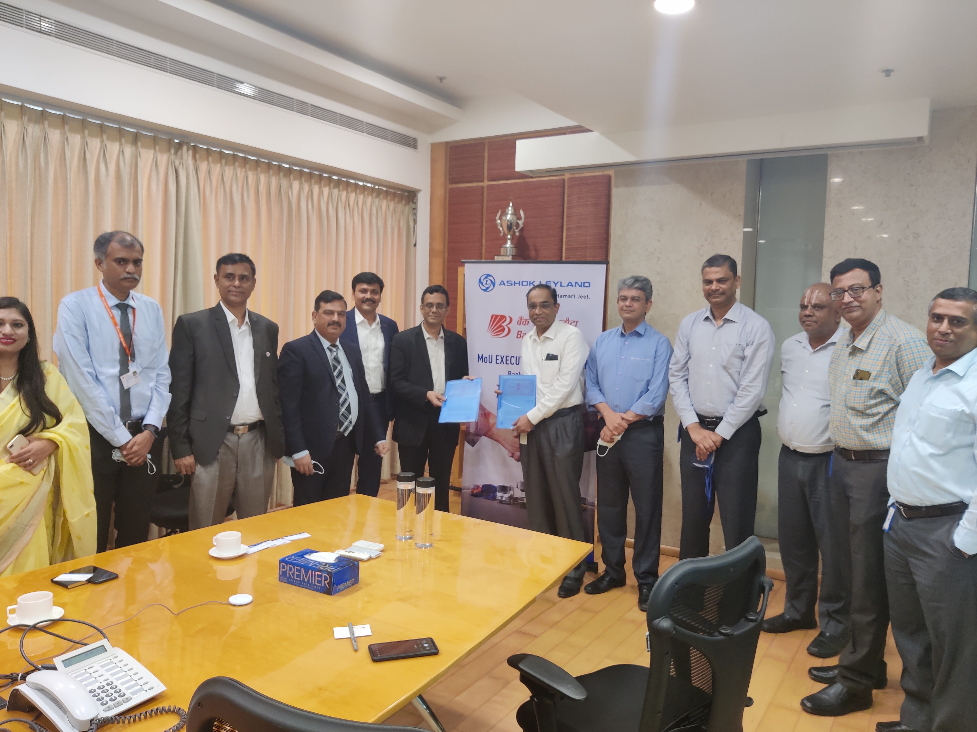 Ashok Leyland partners with Bank of Baroda for financing Customers